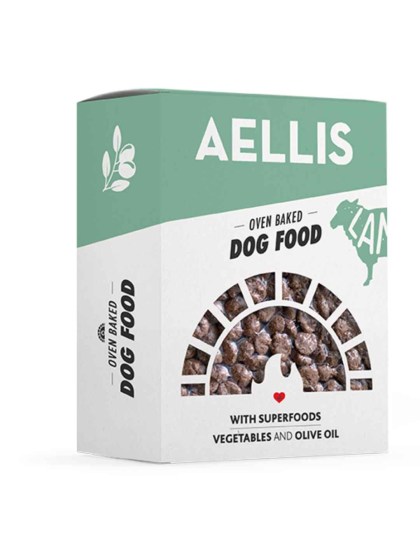 Aellis Oven Baked 250g Ξηρά Τροφή για Ενήλικους Σκύλους με Πρόβατο